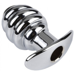 Generique Plug Tunnel en métal Out Butt 6 x 4 cm